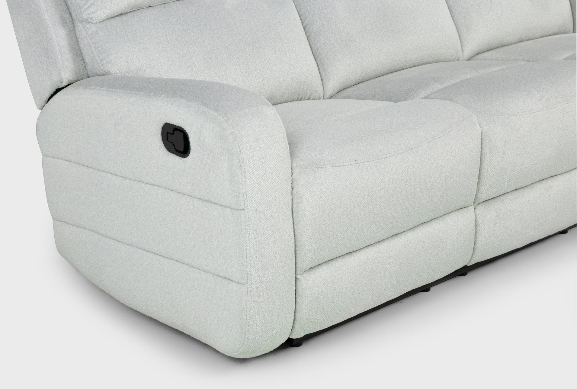rio grey fabric 83" manual reclining sofa 20 rio grey fabric 83" manual reclining sofa
