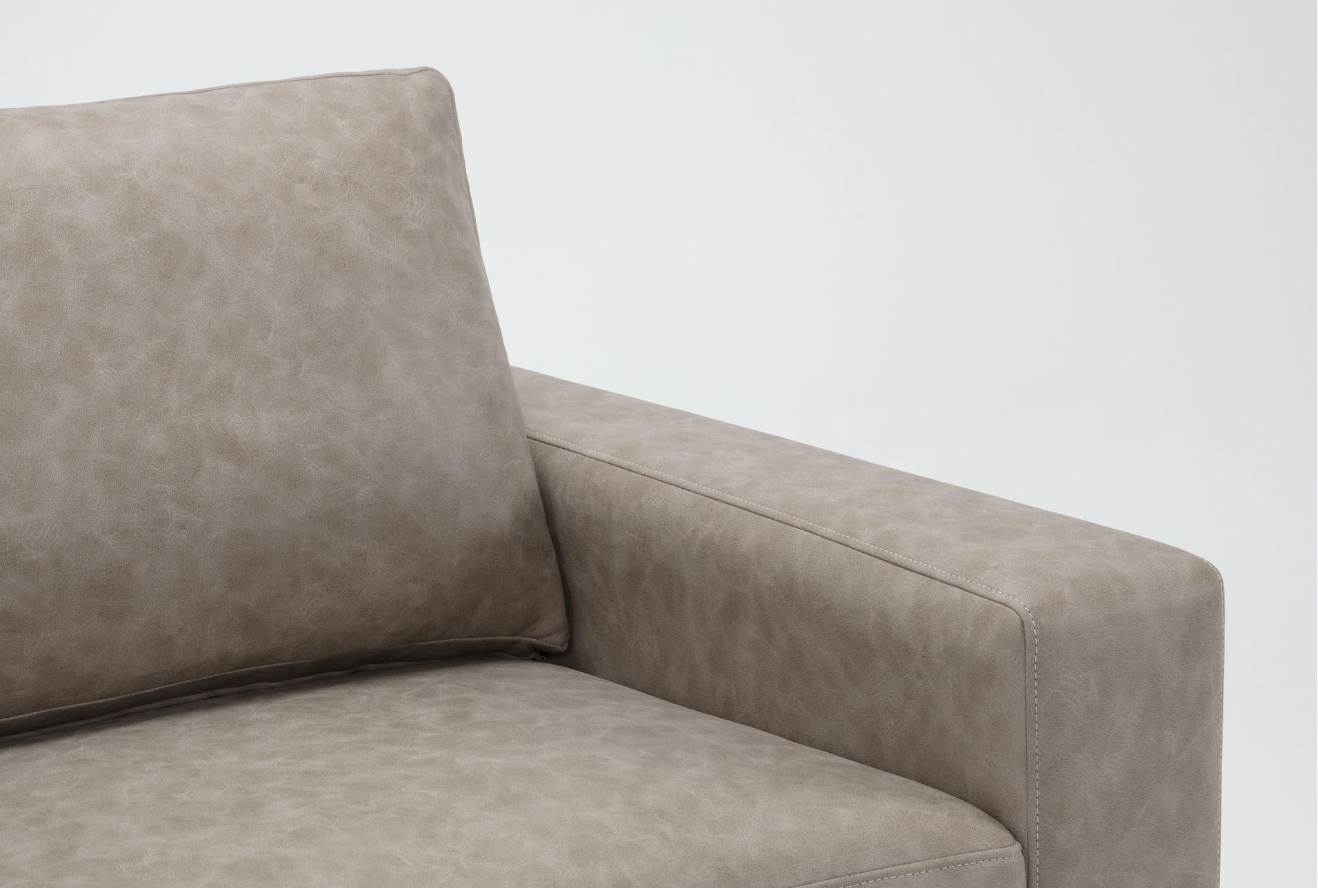 araceli ii taupe beige brown vegan faux leather 4 piece full sleeper sectional with left arm facing chaise | fabric 12 araceli ii taupe beige brown vegan faux leather 4 piece full sleeper sectional with left arm facing chaise | fabric