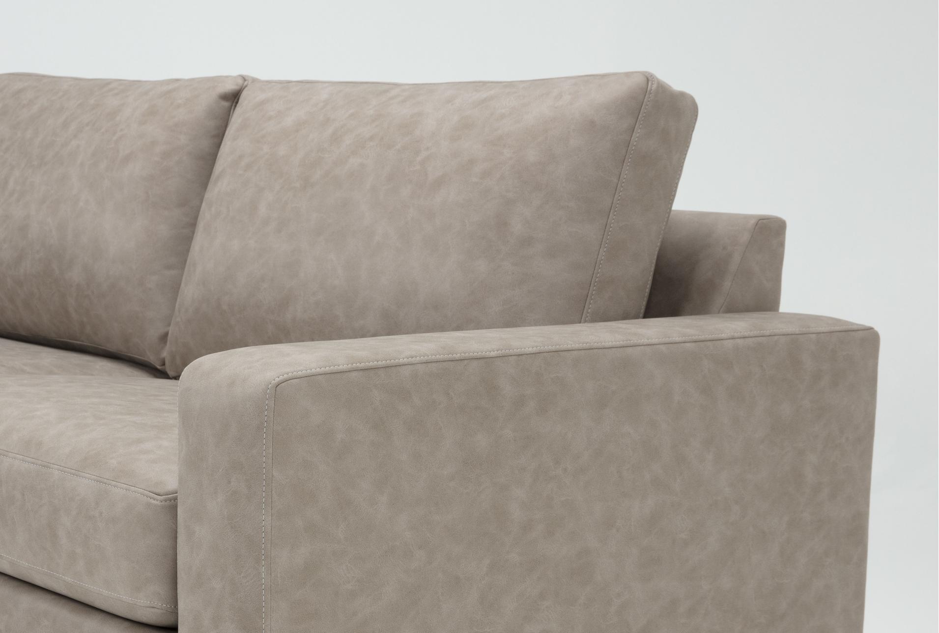 araceli ii taupe beige brown vegan faux leather 4 piece full sleeper sectional with left arm facing chaise | fabric 15 araceli ii taupe beige brown vegan faux leather 4 piece full sleeper sectional with left arm facing chaise | fabric