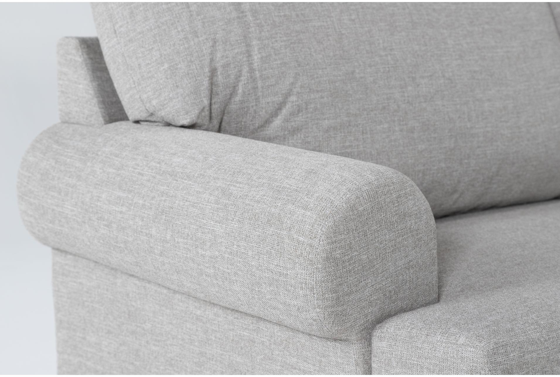 hampstead dove grey fabric 139" 2 piece l-shaped sectional with left arm facing queen memory foam sleeper sofa bed 9 hampstead dove grey fabric 139" 2 piece l-shaped sectional with left arm facing queen memory foam sleeper sofa bed