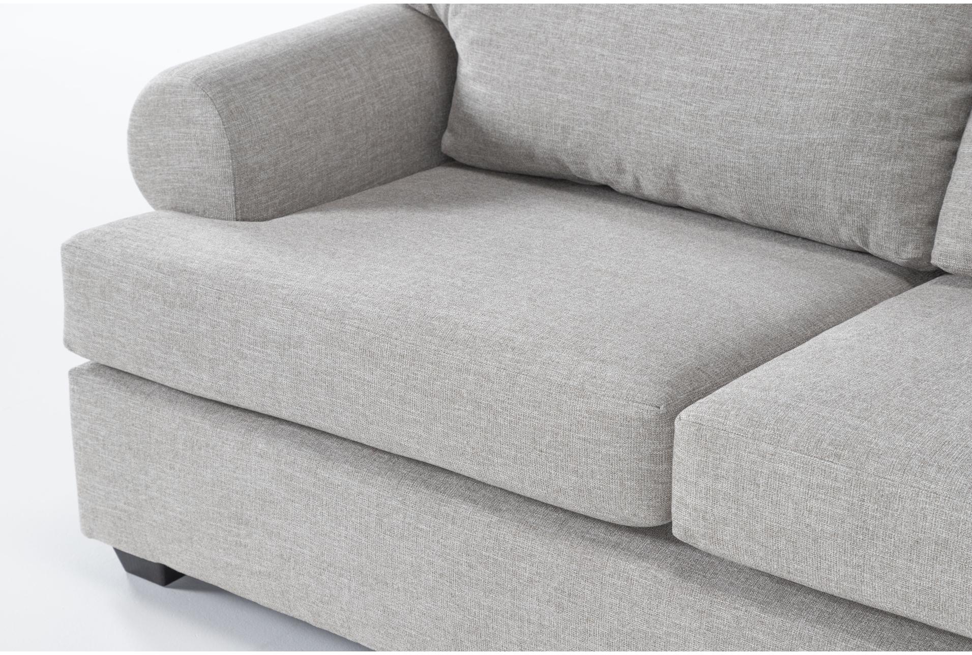 hampstead dove grey fabric 139" 2 piece l-shaped sectional with left arm facing queen memory foam sleeper sofa bed 11 hampstead dove grey fabric 139" 2 piece l-shaped sectional with left arm facing queen memory foam sleeper sofa bed
