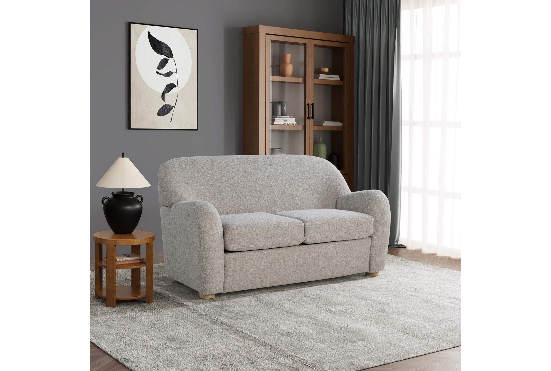 genevieve pebble grey loveseat | fabric 17 genevieve pebble grey loveseat | fabric