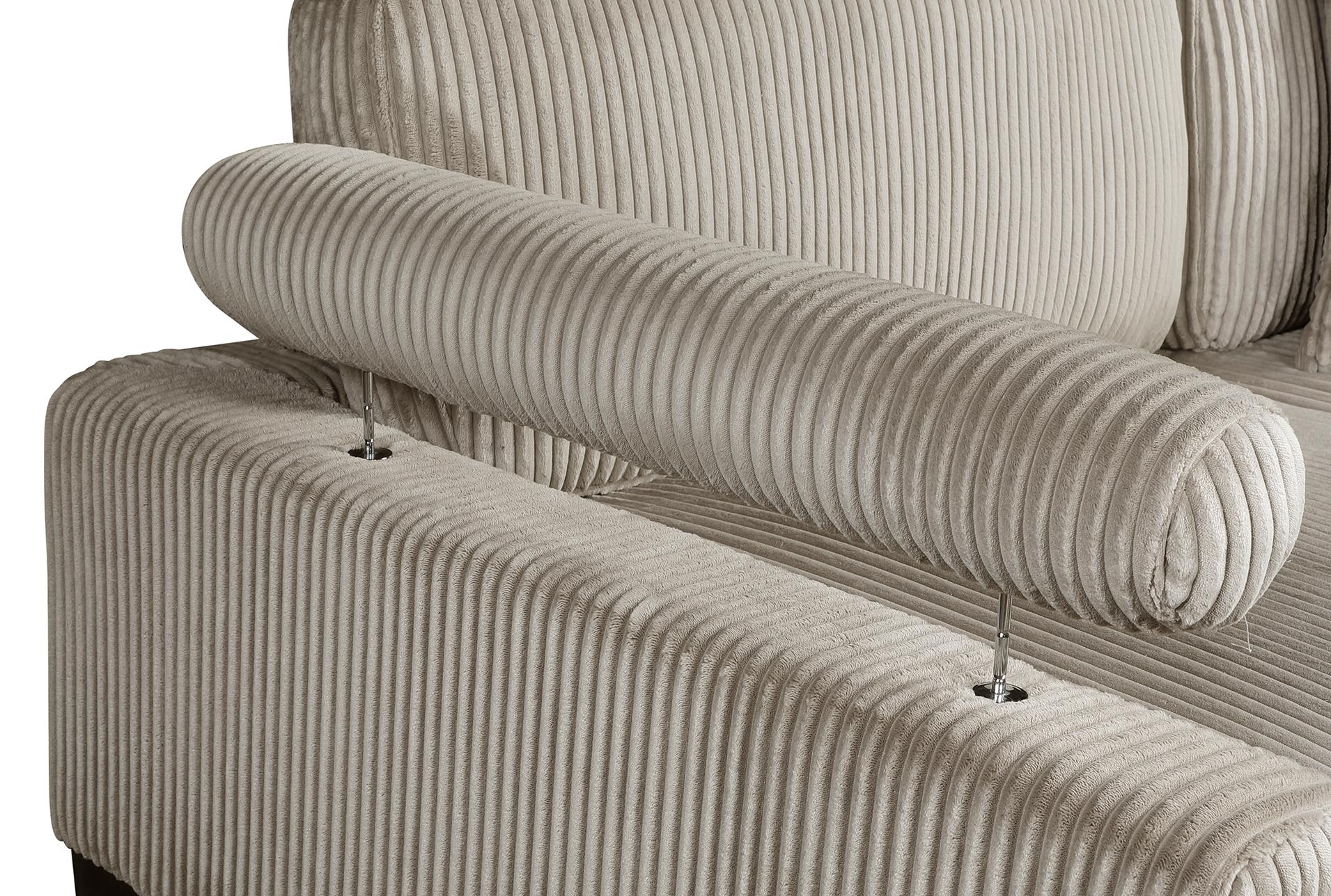 ellery brown corduroy 4-piece modular sectional | fabric | reversible | loose reversible back 18 ellery brown corduroy 4-piece modular sectional | fabric | reversible | loose reversible back