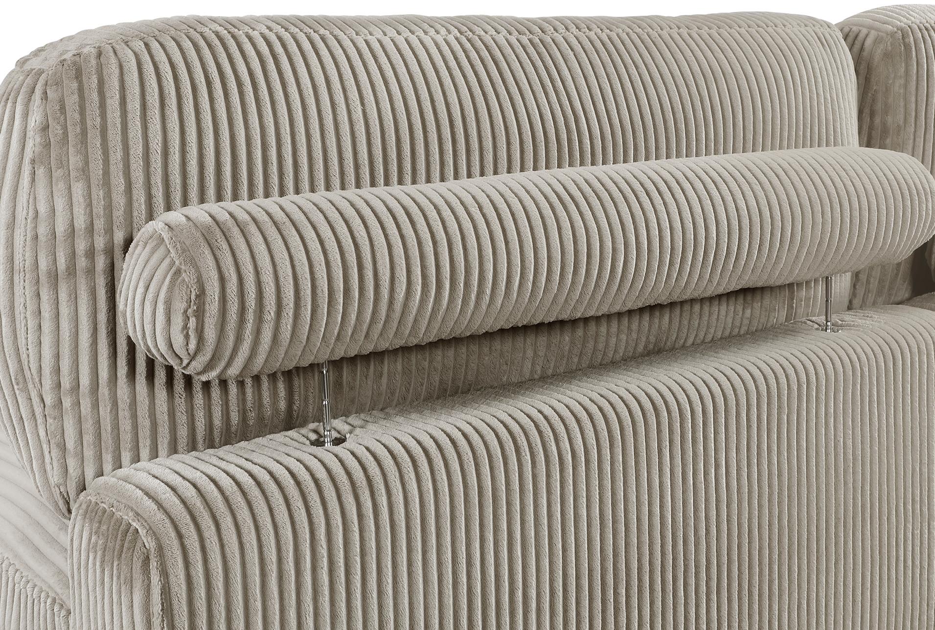 ellery brown corduroy 4-piece modular sectional | fabric | reversible | loose reversible back 19 ellery brown corduroy 4-piece modular sectional | fabric | reversible | loose reversible back