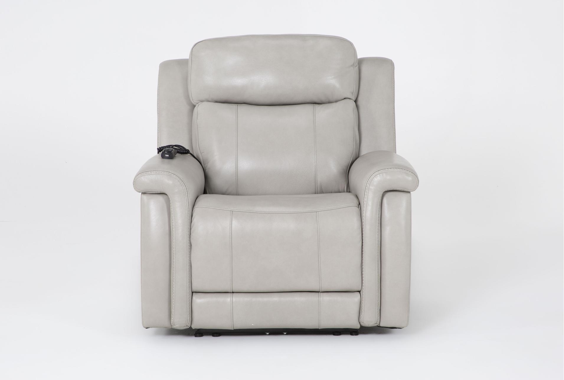 serena ii stone leather power zero gravity recliner with power headrest heat & massage & usb | lay-flat reclining 1 serena ii stone leather power zero gravity recliner with power headrest heat & massage & usb | lay-flat reclining