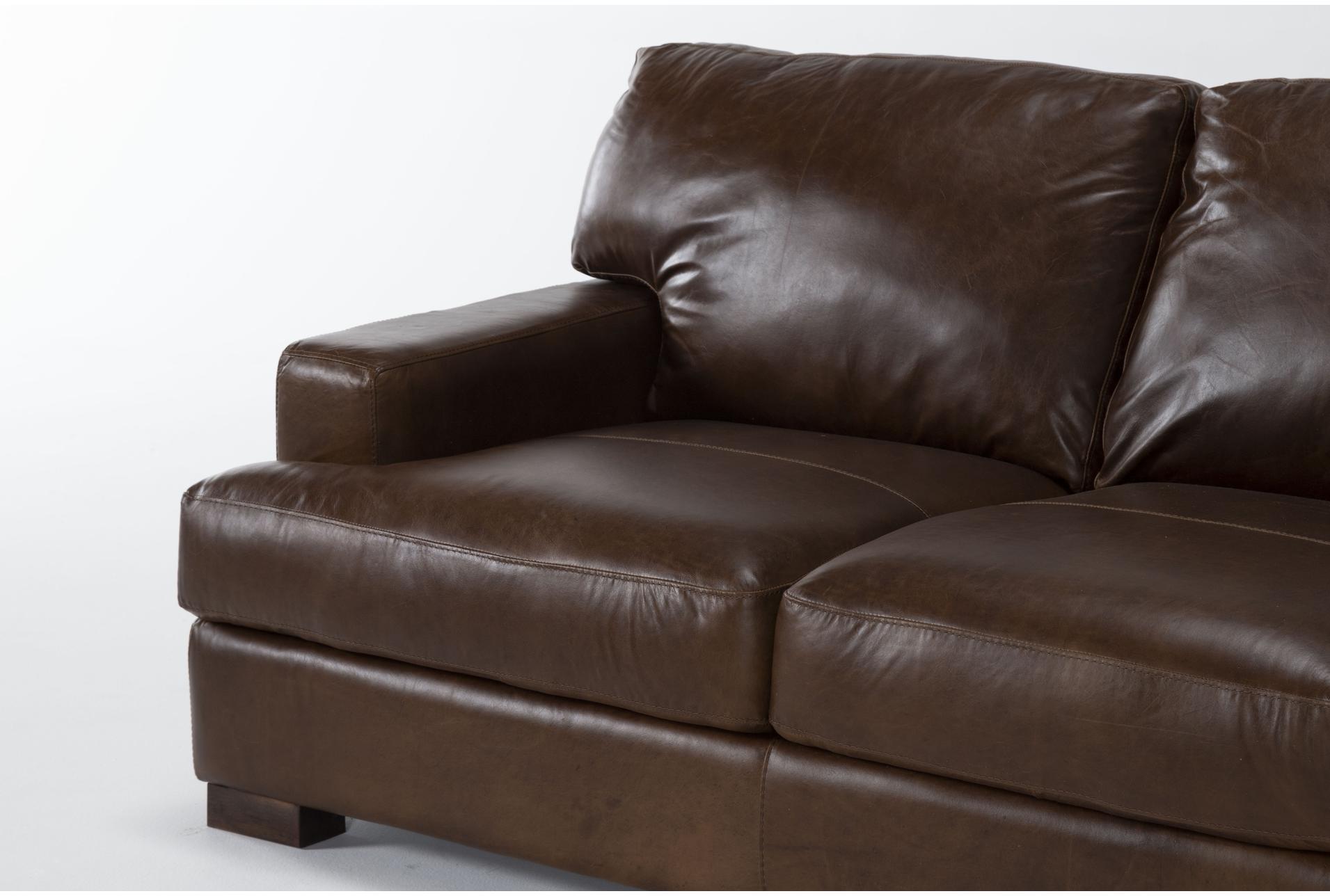 grisham natural brown 100% top grain italian leather 111" 3 piece modular l-shaped sectional | symmetrical | track arms 5 grisham natural brown 100% top grain italian leather 111" 3 piece modular l-shaped sectional | symmetrical | track arms