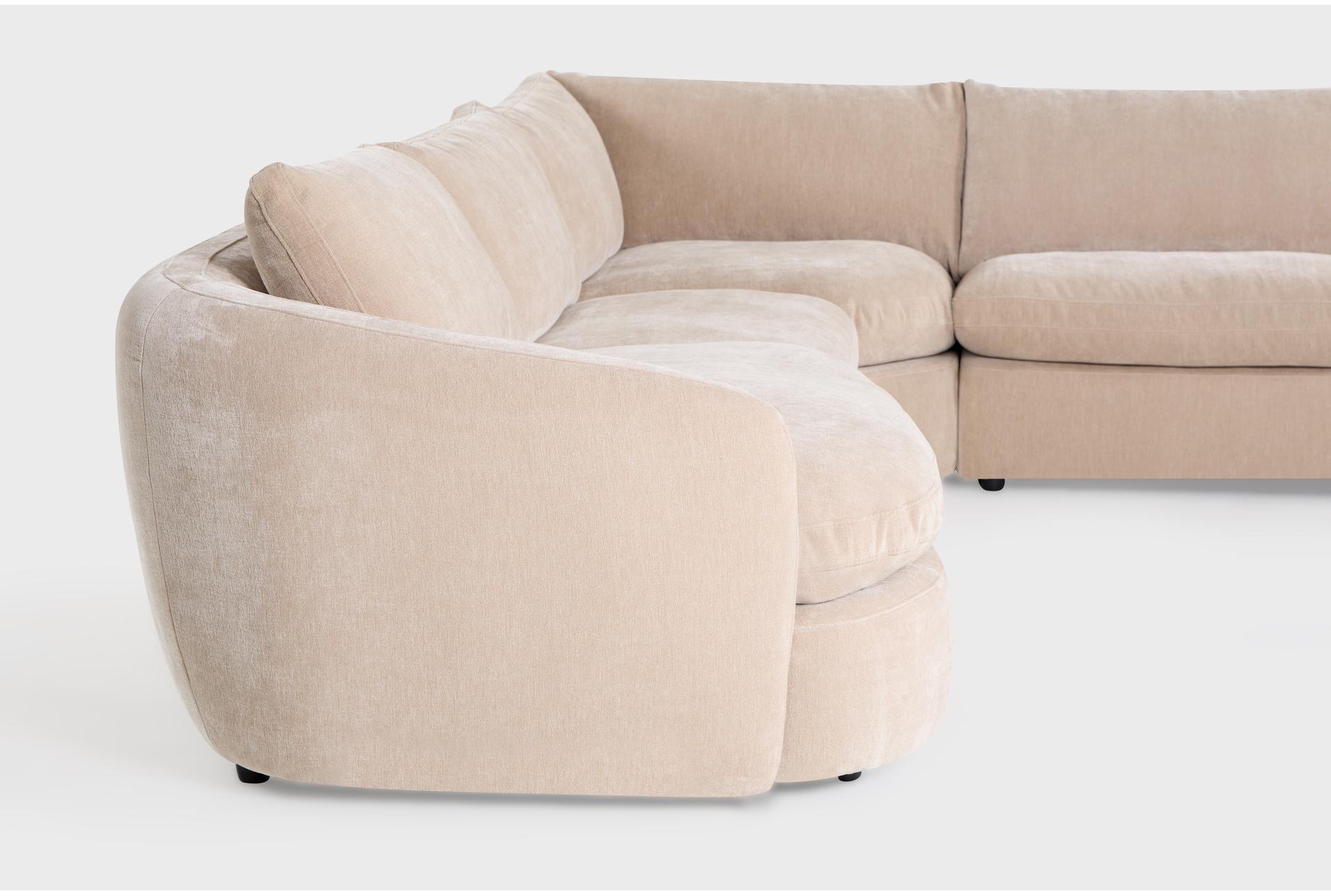kendall 178" sand beige cloud-like 6 piece curved l-shaped modular sectional & swivel cuddler | reversible | fabric 9 kendall 178" sand beige cloud-like 6 piece curved l-shaped modular sectional & swivel cuddler | reversible | fabric