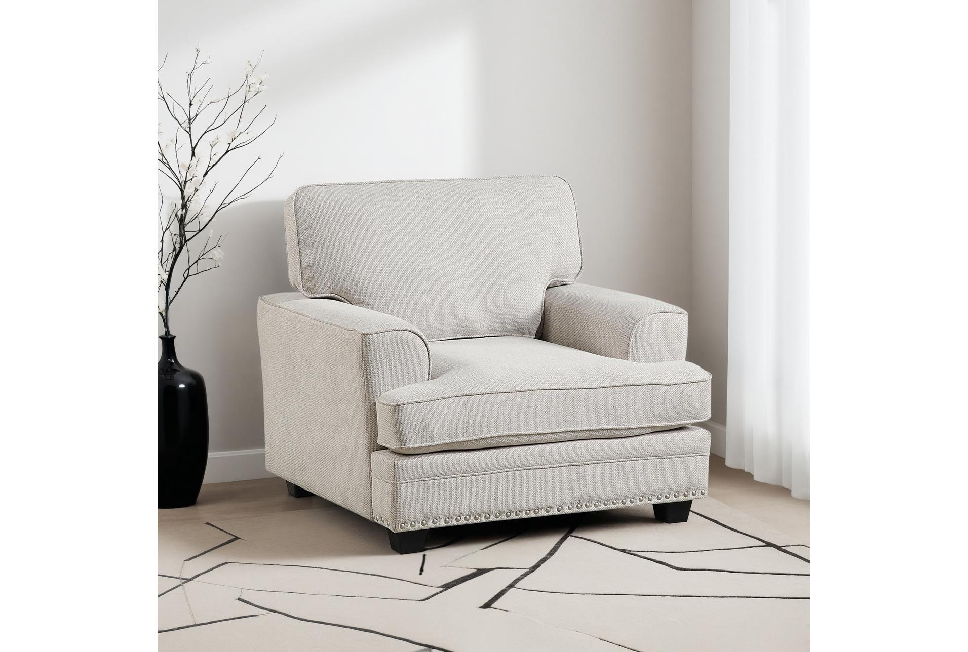 royston sand beige chair with nailhead trim 16 royston sand beige chair with nailhead trim