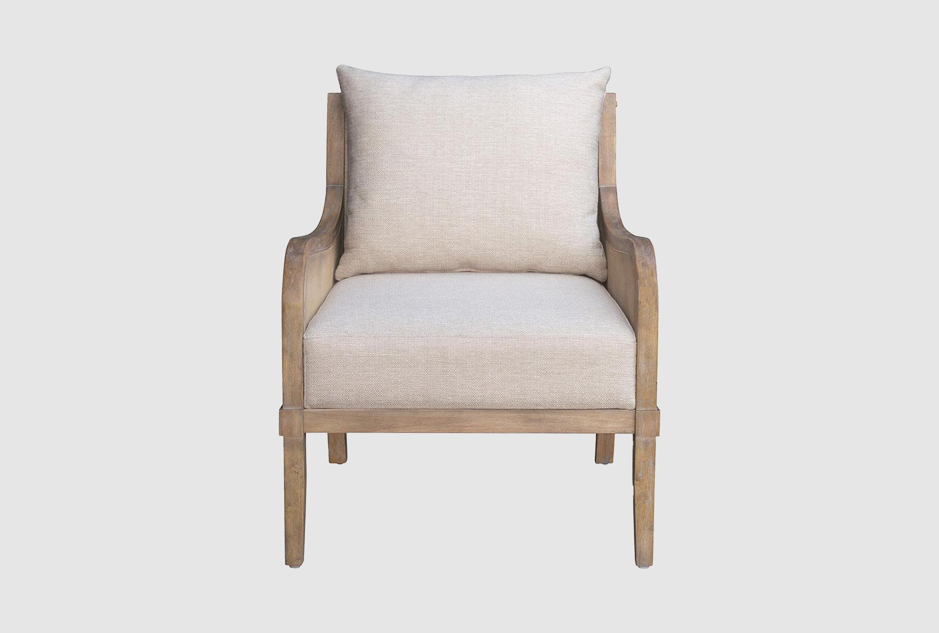 morgan cane beige accent chair with removable back cushion | with arms | polyurethane | with arms | club 1 morgan cane beige accent chair with removable back cushion | with arms | polyurethane | with arms | club