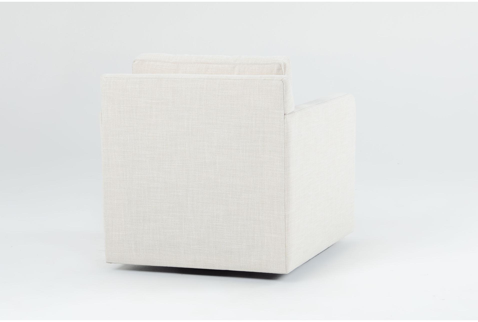 aidan vi natural twist swivel accent chair | fabric | with arms | club | loose reversible back 10 aidan vi natural twist swivel accent chair | fabric | with arms | club | loose reversible back