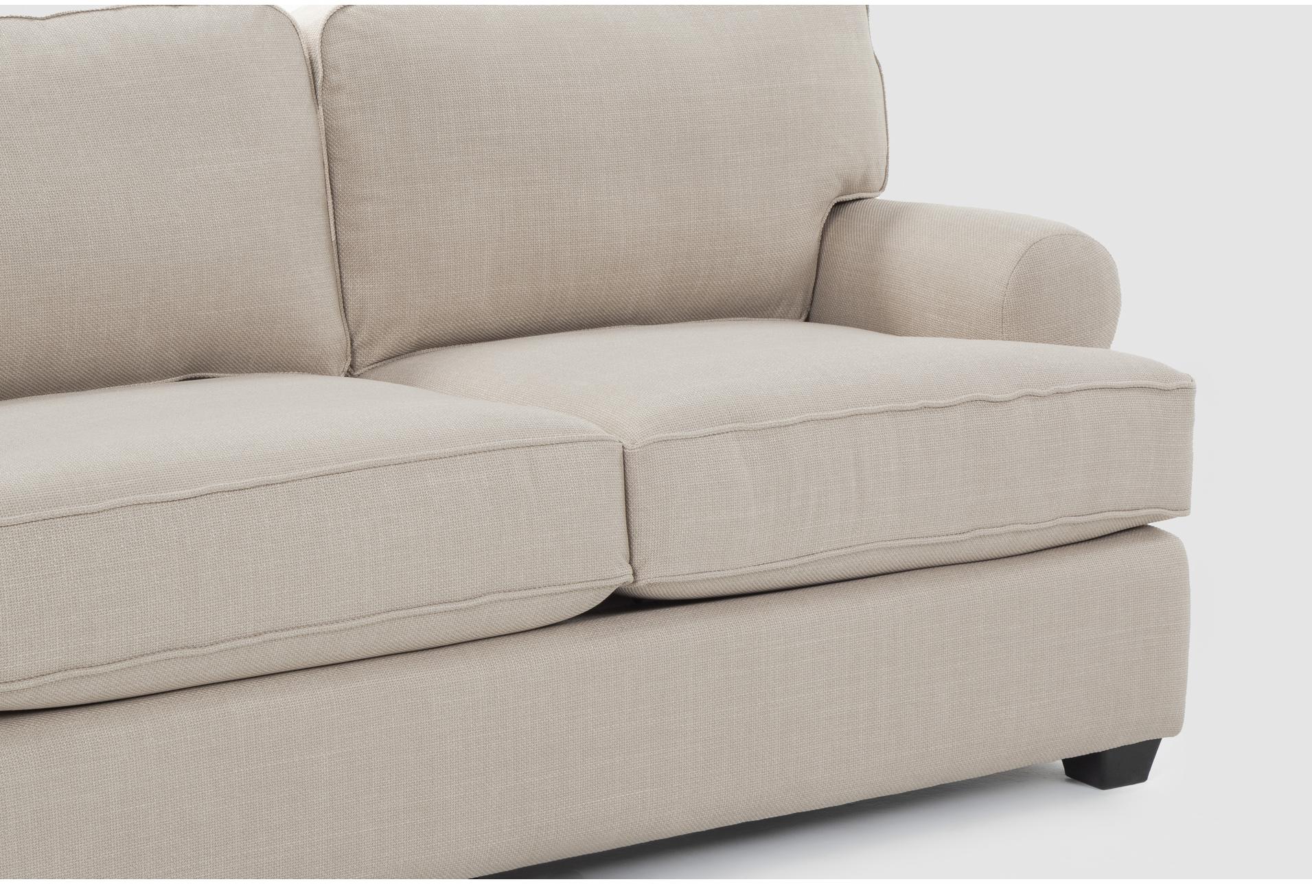 hampstead ii beige linen 140" 2 piece sectional with right arm facing queen sleeper sofa chaise | fabric | rolled arms 13 hampstead ii beige linen 140" 2 piece sectional with right arm facing queen sleeper sofa chaise | fabric | rolled arms
