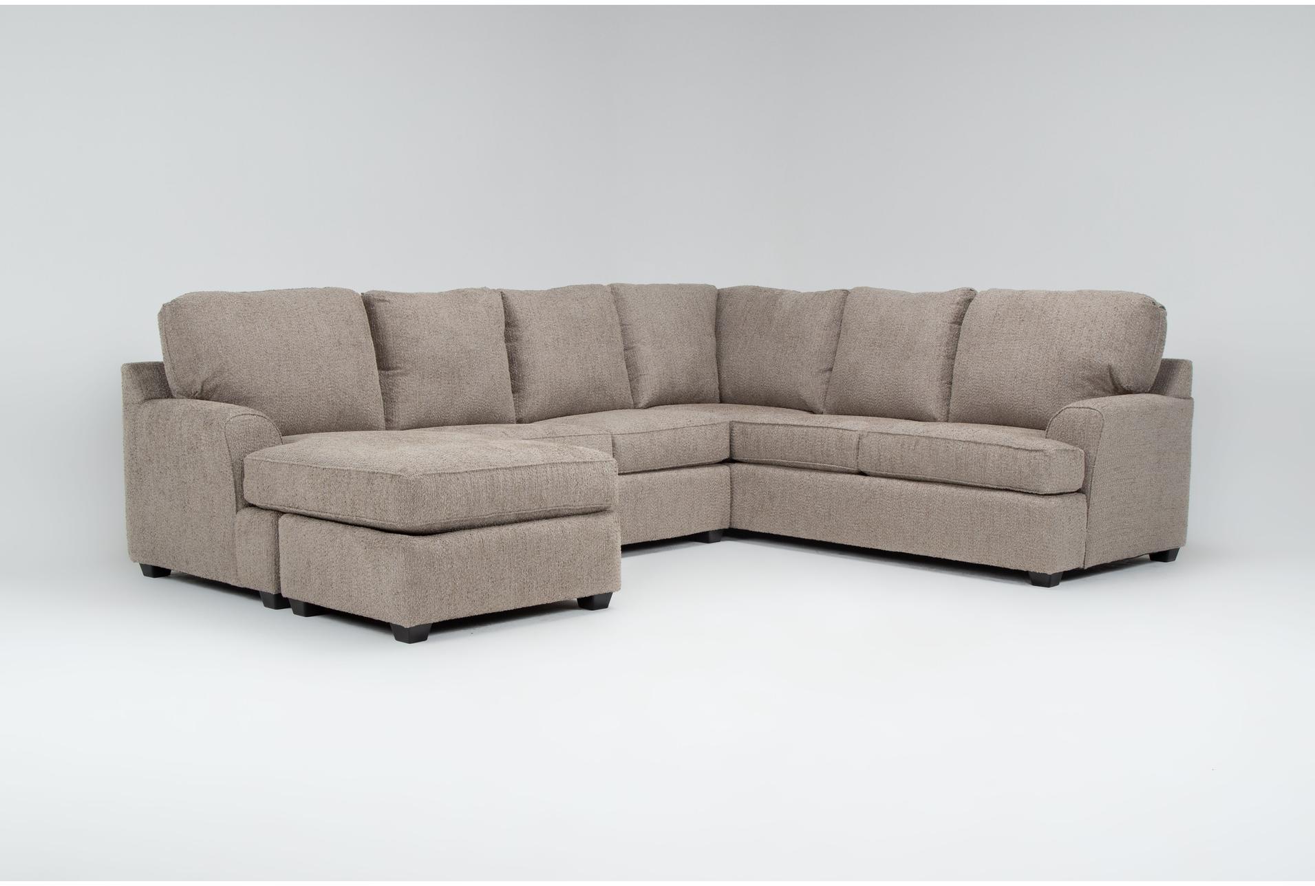 alessandro ii taupe brown chenille fabric 2 piece sectional with left arm facing queen sleeper sofa chaise 1 alessandro ii taupe brown chenille fabric 2 piece sectional with left arm facing queen sleeper sofa chaise