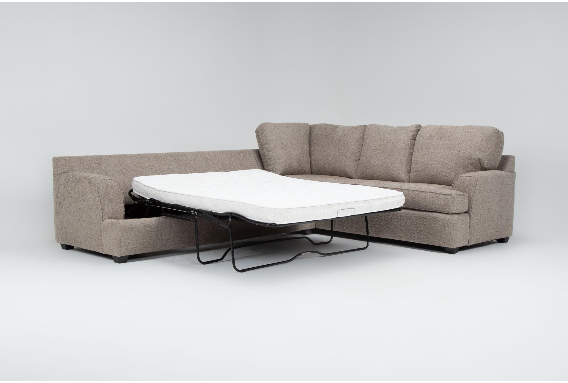 alessandro ii taupe brown chenille fabric 2 piece sectional with left arm facing queen sleeper sofa chaise 10 alessandro ii taupe brown chenille fabric 2 piece sectional with left arm facing queen sleeper sofa chaise