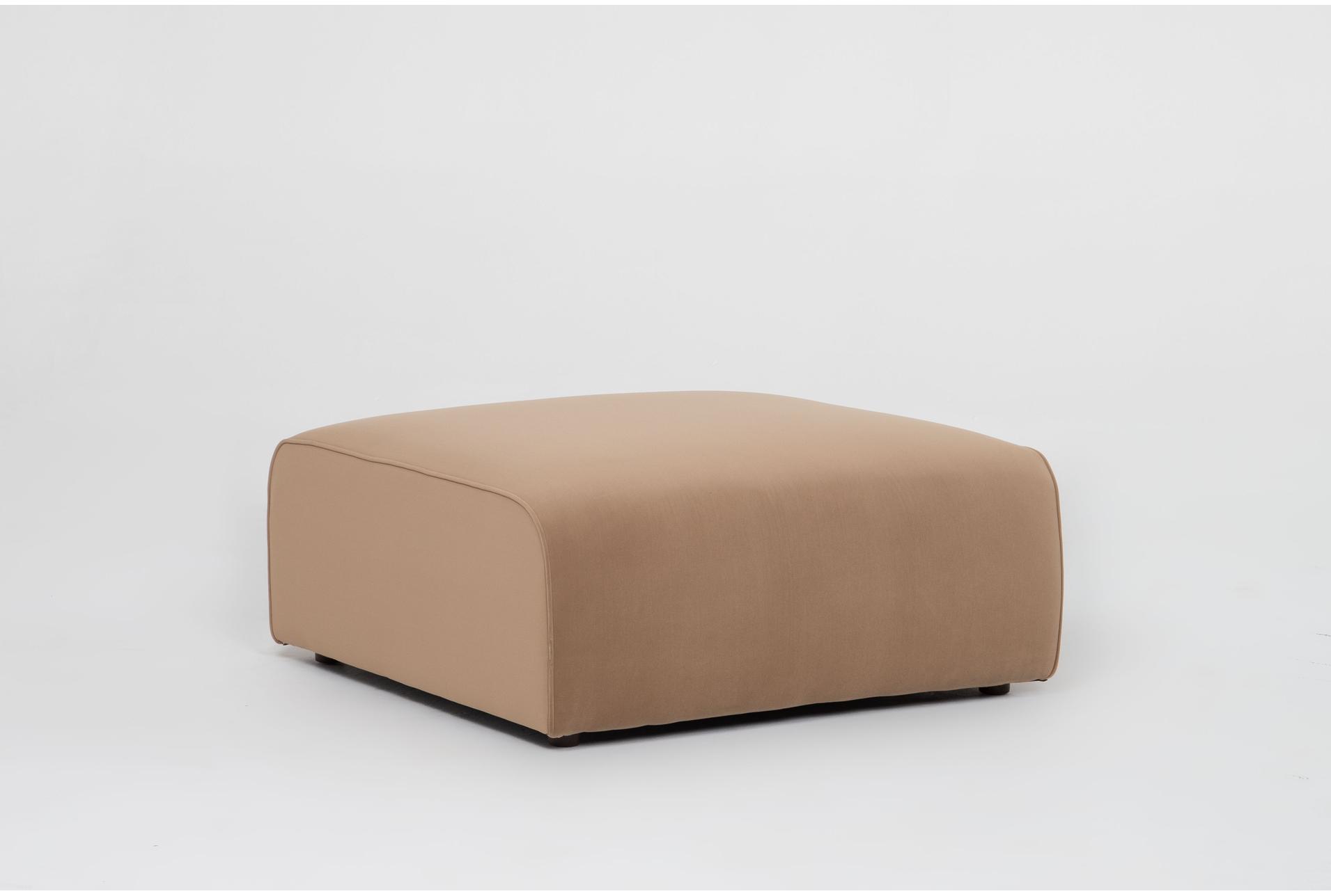 tao khaki beige velvet 37" cocktail ottoman 7 tao khaki beige velvet 37" cocktail ottoman