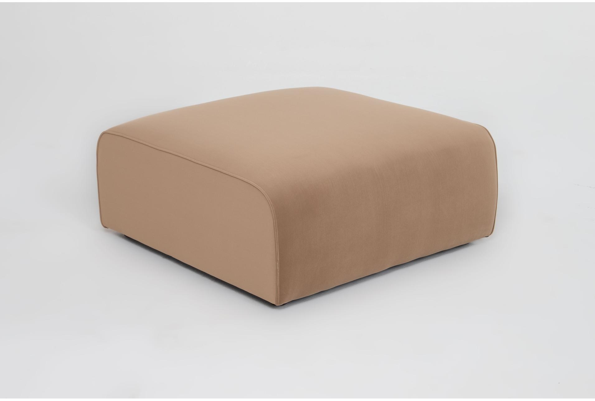 tao khaki beige velvet 37" cocktail ottoman 8 tao khaki beige velvet 37" cocktail ottoman