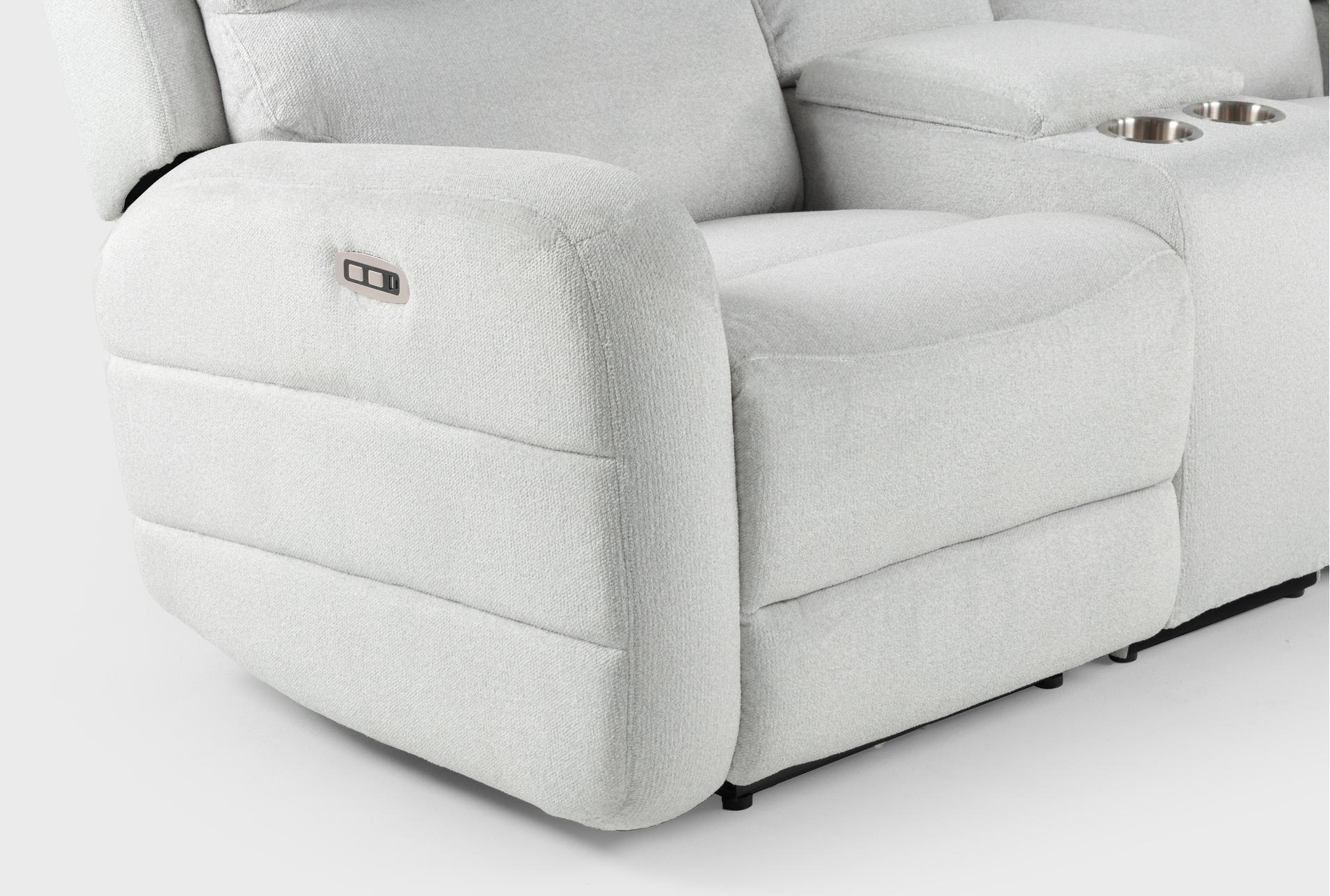 rio grey fabric 71" power reclining console loveseat w/usb 31 rio grey fabric 71" power reclining console loveseat w/usb