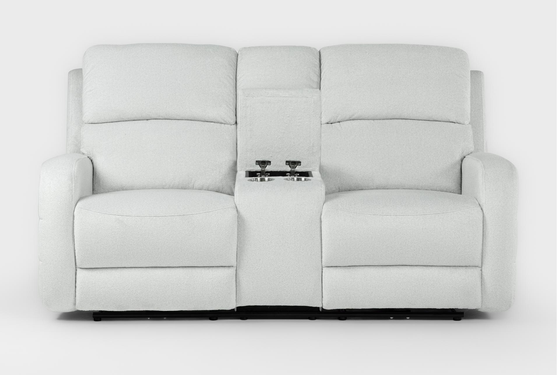 rio grey fabric 71" power reclining console loveseat w/usb 19 rio grey fabric 71" power reclining console loveseat w/usb