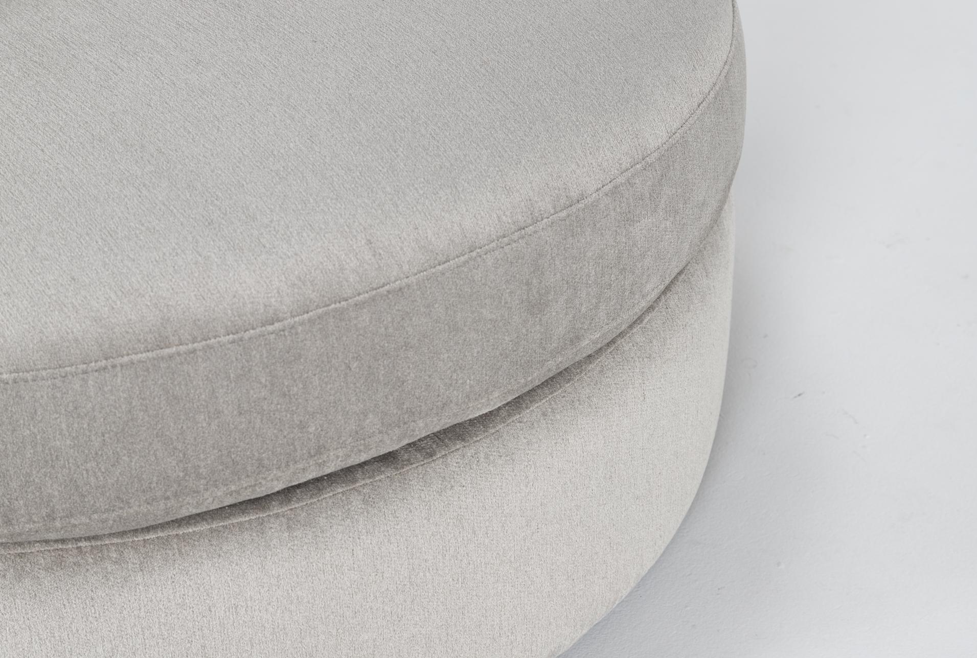 gibson fog grey chenille 49" fabric oversized swivel cuddler | armchair | with arms | lounge | with arms 13 gibson fog grey chenille 49" fabric oversized swivel cuddler | armchair | with arms | lounge | with arms