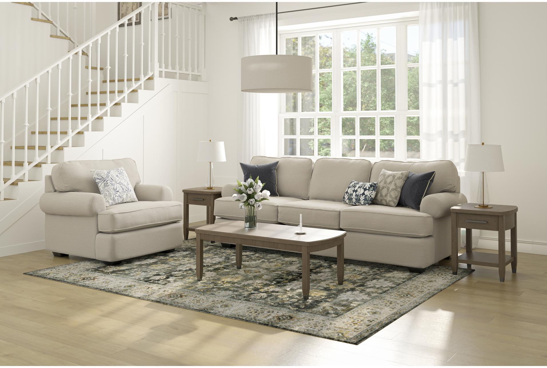hampstead ii linen beige 2 piece sofa & chair set 10 hampstead ii linen beige 2 piece sofa & chair set