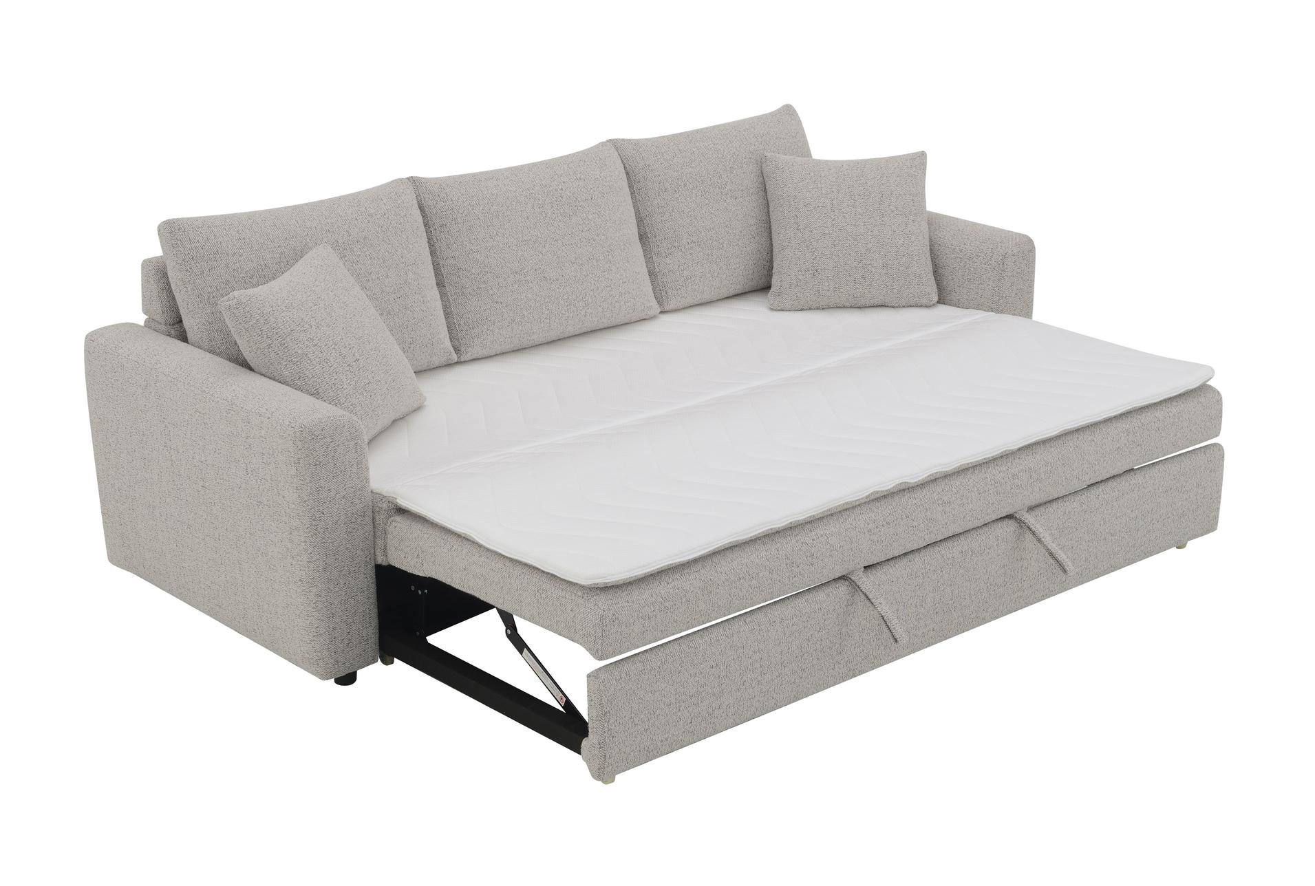 kiera beige 89" boucle fabric convertible futon sleeper sofa bed 14 kiera beige 89" boucle fabric convertible futon sleeper sofa bed