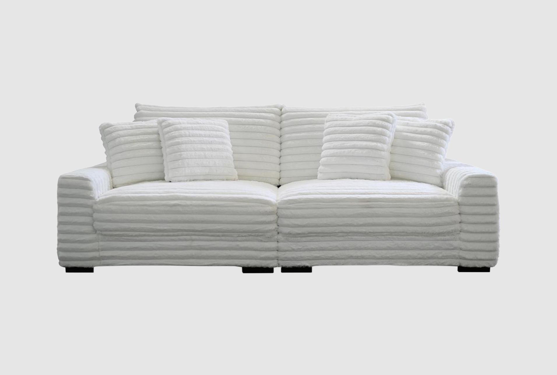 faye white fabric sofa 1 faye white fabric sofa