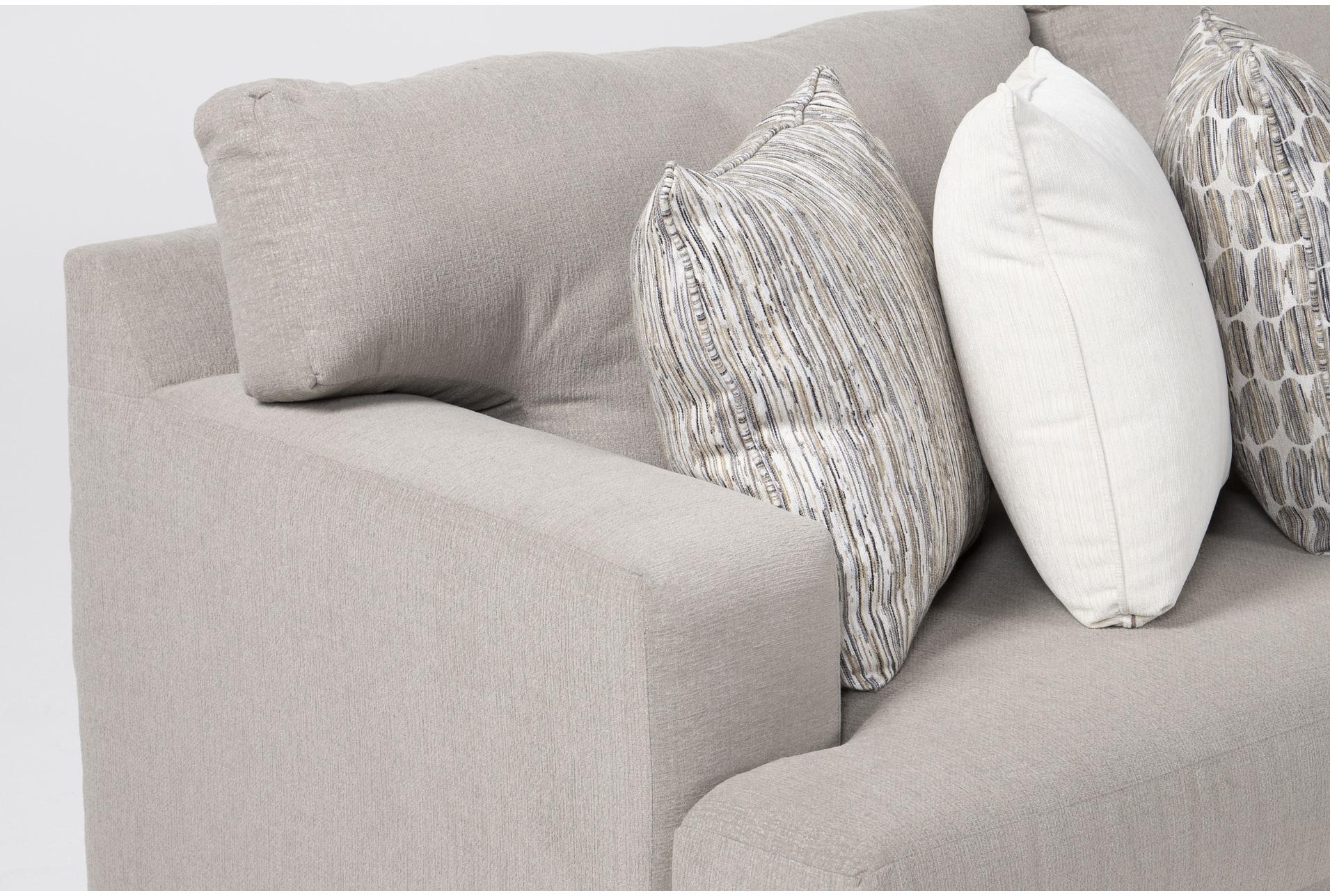 anacapa cement grey 141" 4 piece sectional & ottoman 10 anacapa cement grey 141" 4 piece sectional & ottoman