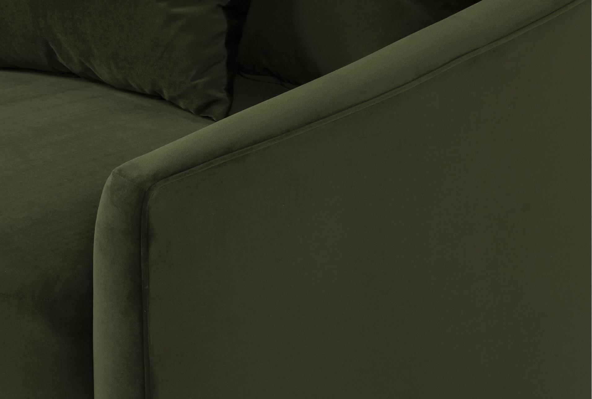 dustin mayes 56" fabric oversized olive green cuddler 13 dustin mayes 56" fabric oversized olive green cuddler