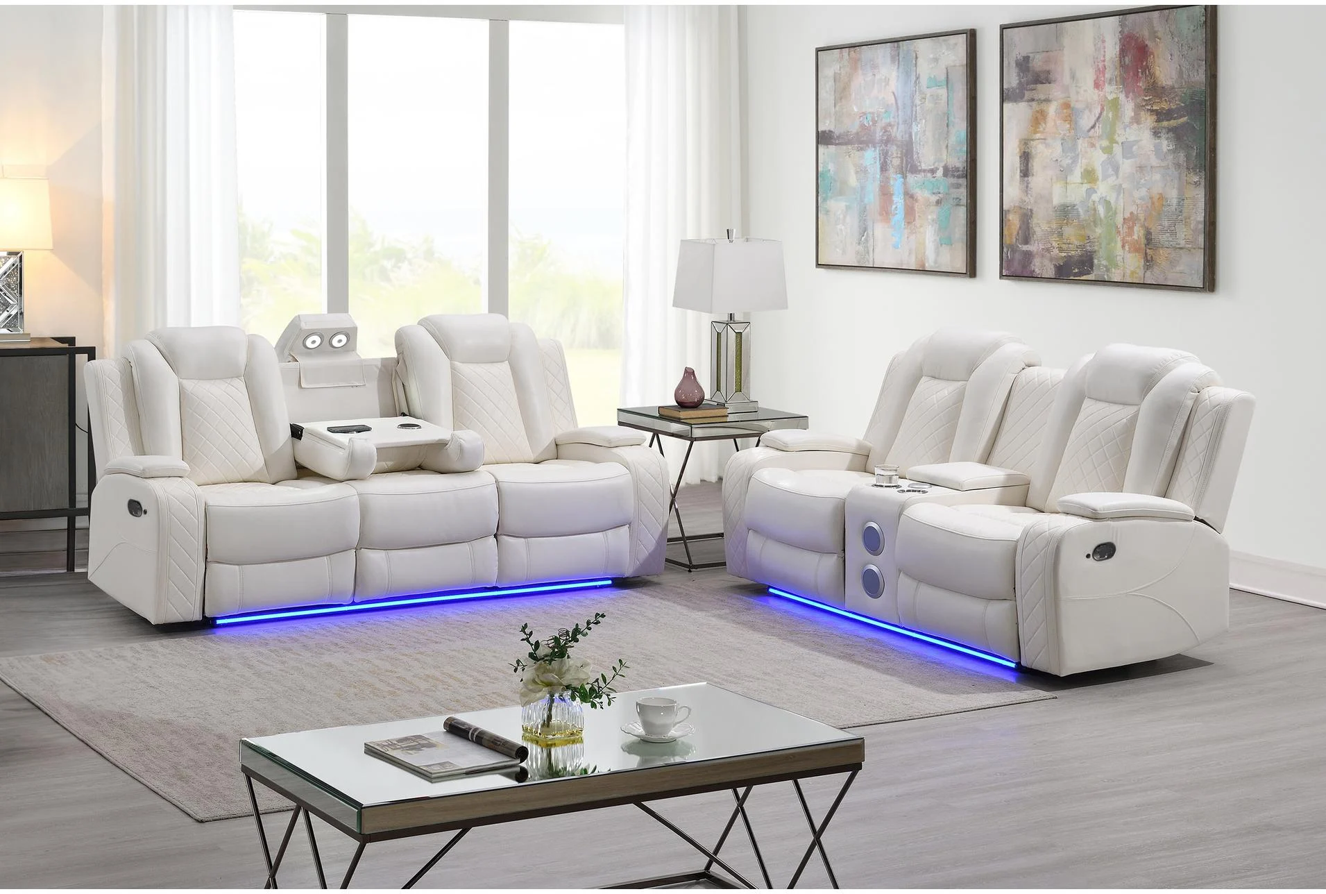 cherice white sofa and loveseat set 1 cherice white sofa and loveseat set