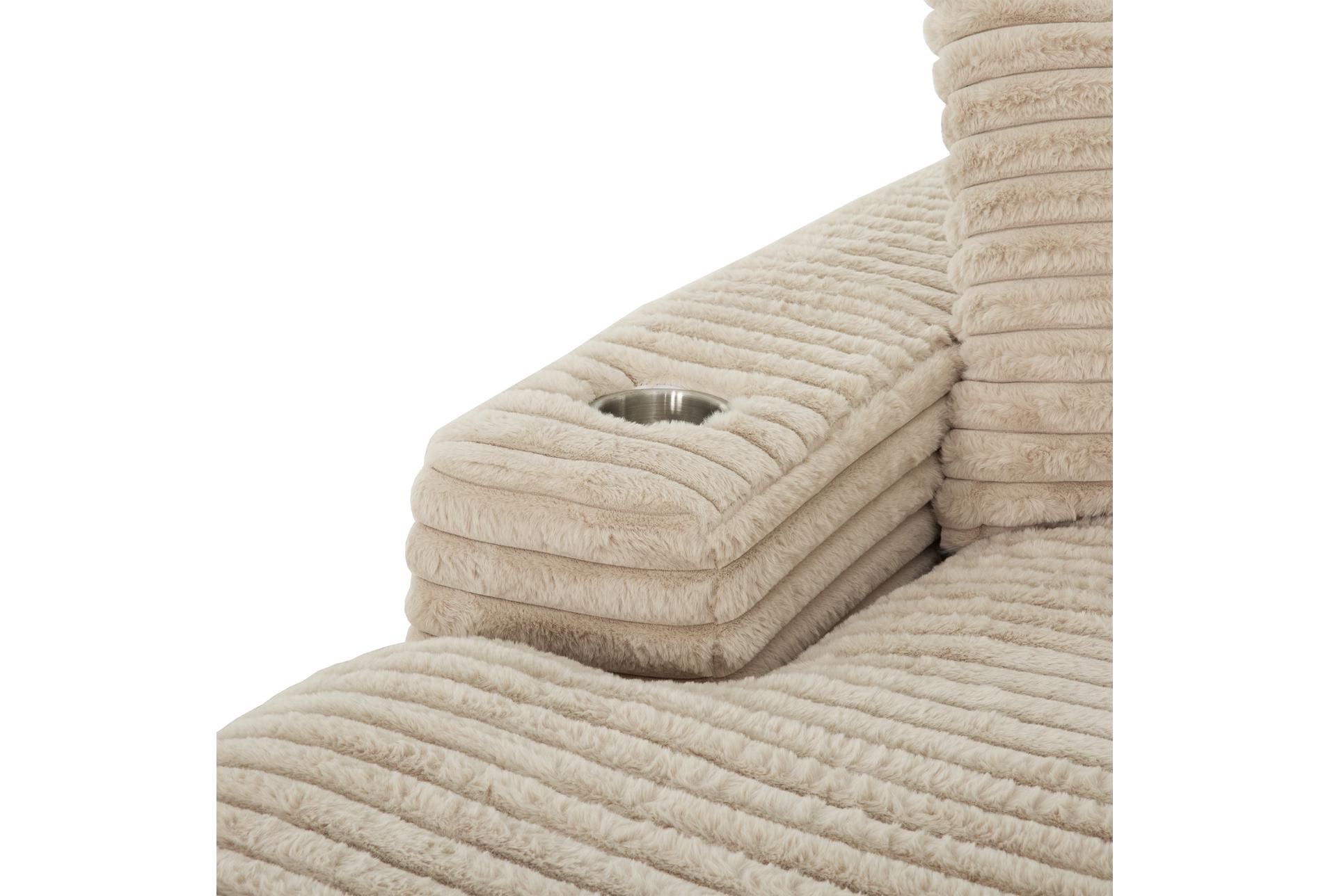brown cuddler taupe oversized cuddler chaise with cupholder & usb | fabric 16 brown cuddler taupe oversized cuddler chaise with cupholder & usb | fabric
