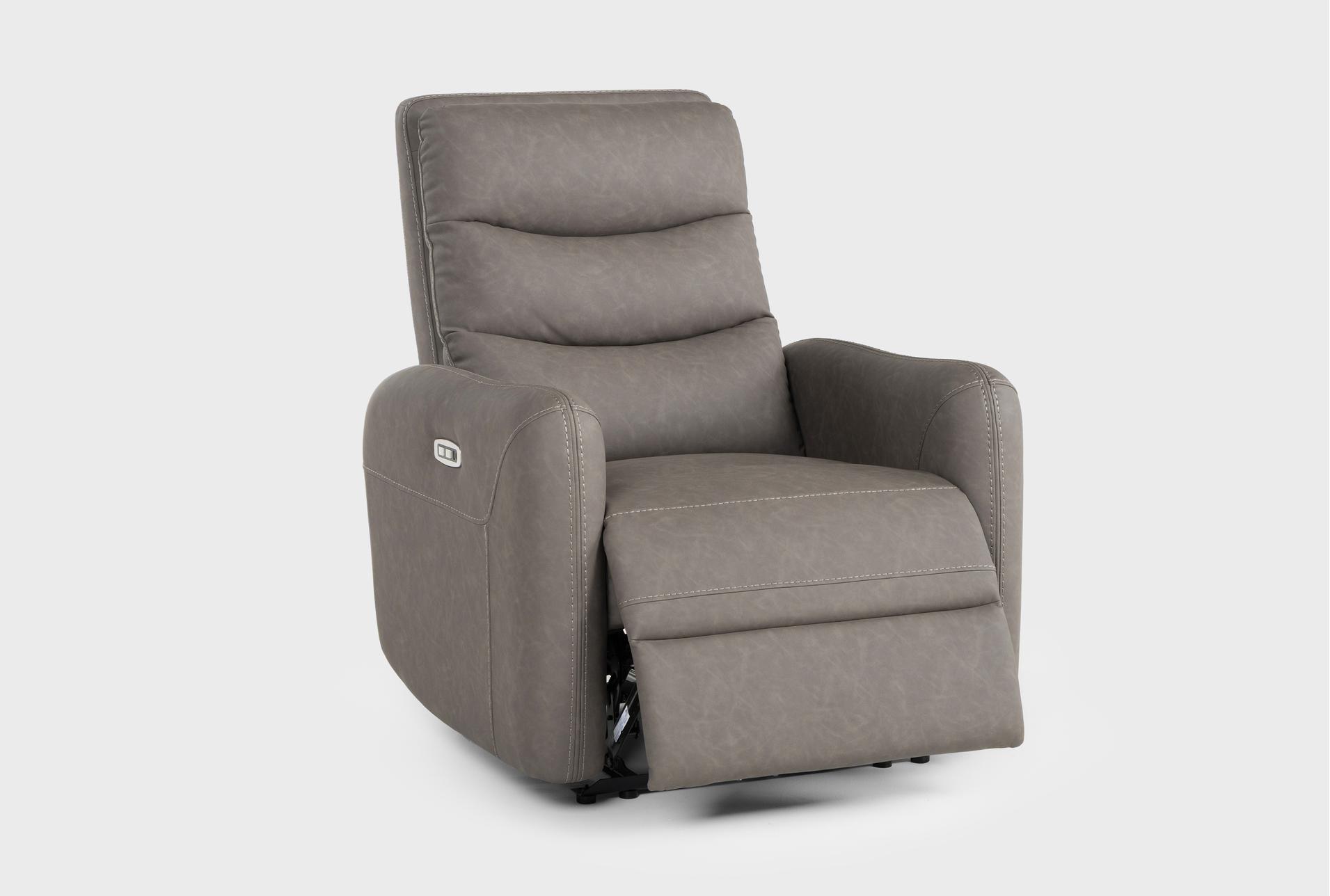 casimir charcoal fabric 34" power recliner with usb set of 2 16 casimir charcoal fabric 34" power recliner with usb set of 2
