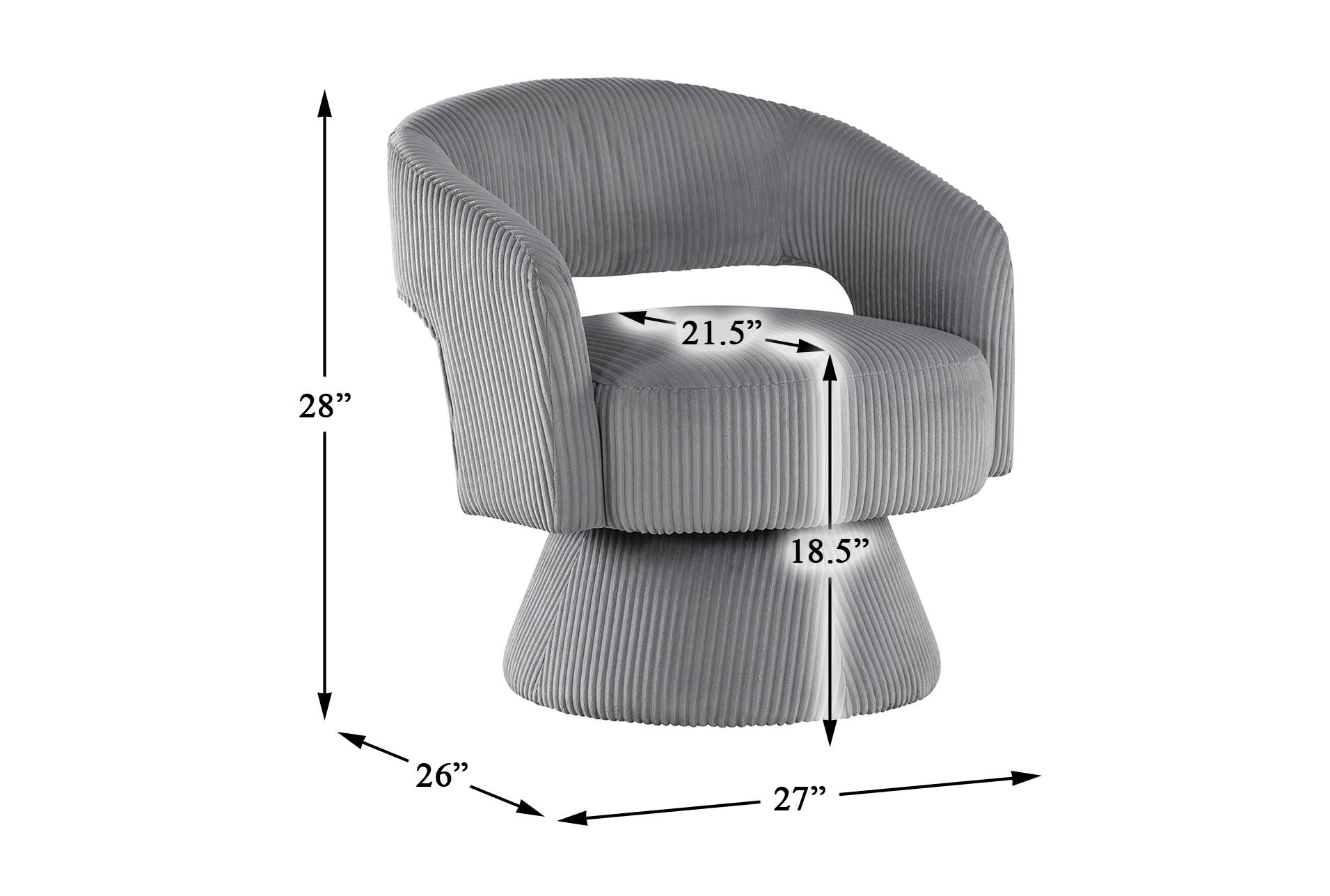 ameillia dark grey 27" corduroy fabric swivel chair | with arms | curved 17 ameillia dark grey 27" corduroy fabric swivel chair | with arms | curved