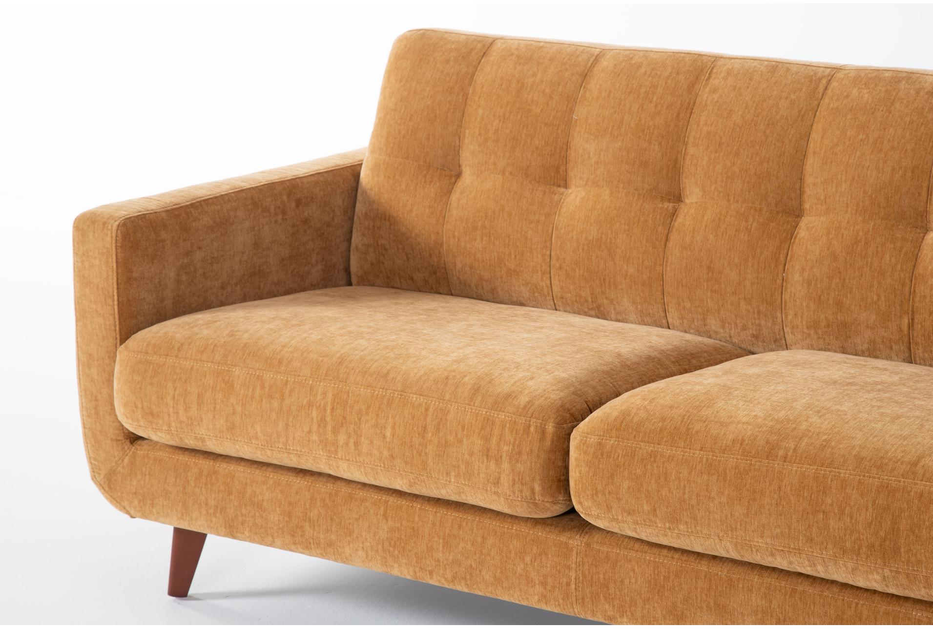 allie buttercup yellow gold fabric 108" 2 piece l-shaped sectional with right arm facing corner chaise | tufted | track arms 8 allie buttercup yellow gold fabric 108" 2 piece l-shaped sectional with right arm facing corner chaise | tufted | track arms