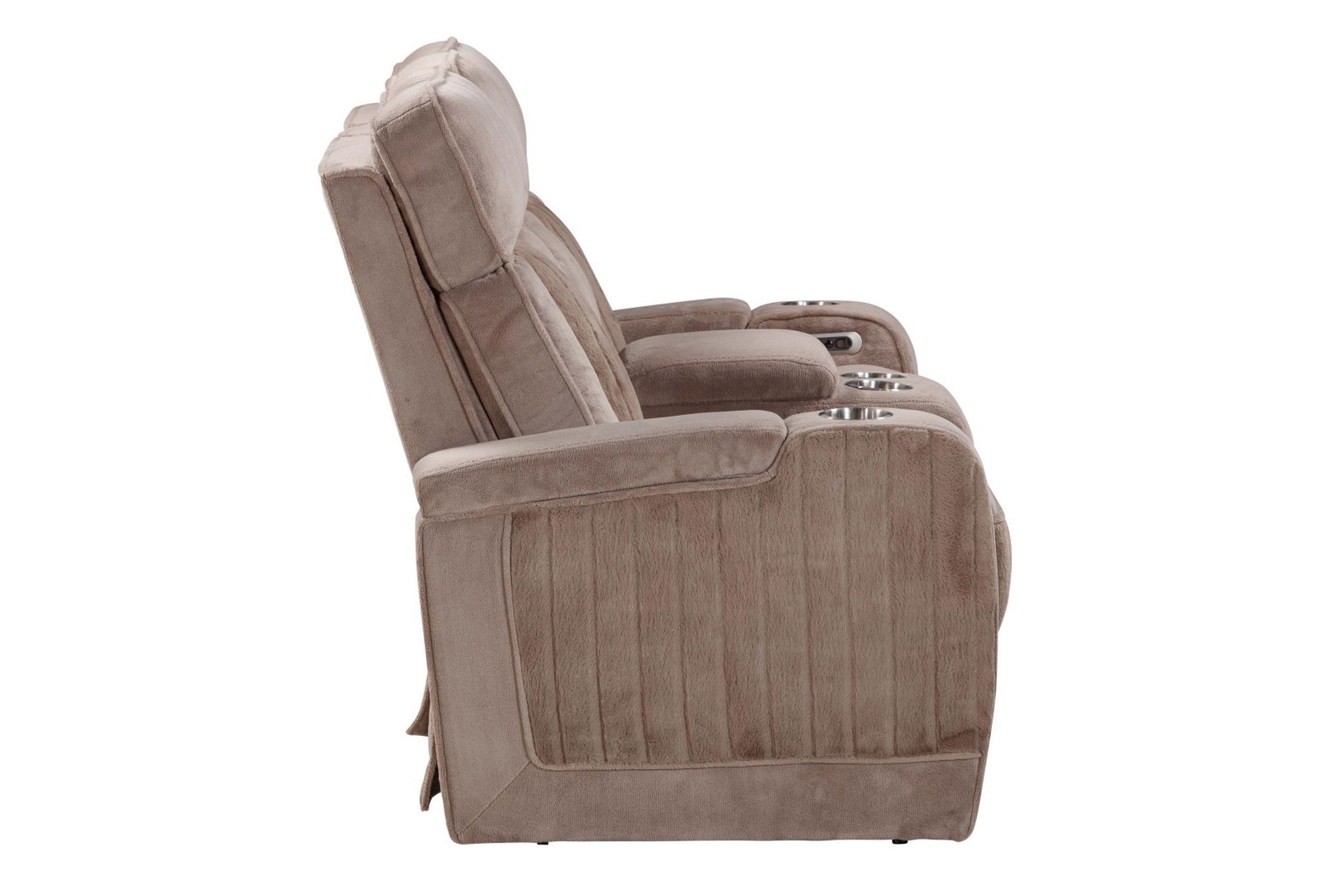 equinox mushroom power console loveseat 10 equinox mushroom power console loveseat