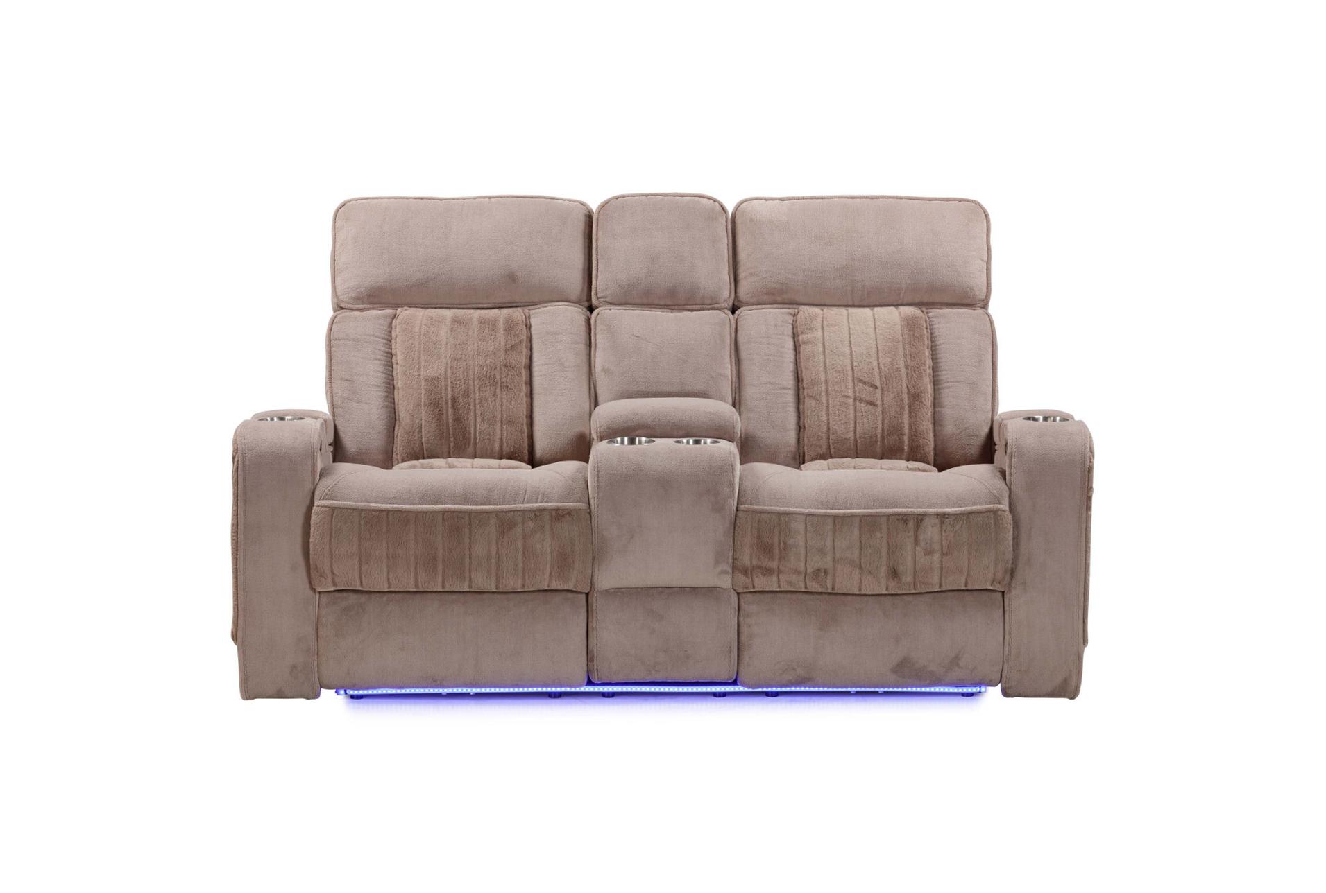 equinox mushroom power console loveseat 14 equinox mushroom power console loveseat