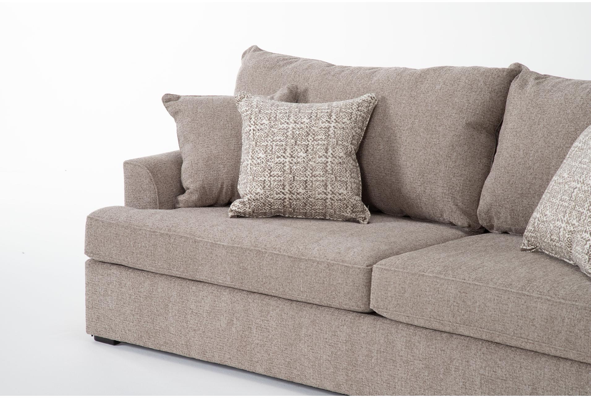 belinha ii taupe beige fabric 4 piece sofa condo sofa arm chair & ottoman set | loose reversible back 9 belinha ii taupe beige fabric 4 piece sofa condo sofa arm chair & ottoman set | loose reversible back
