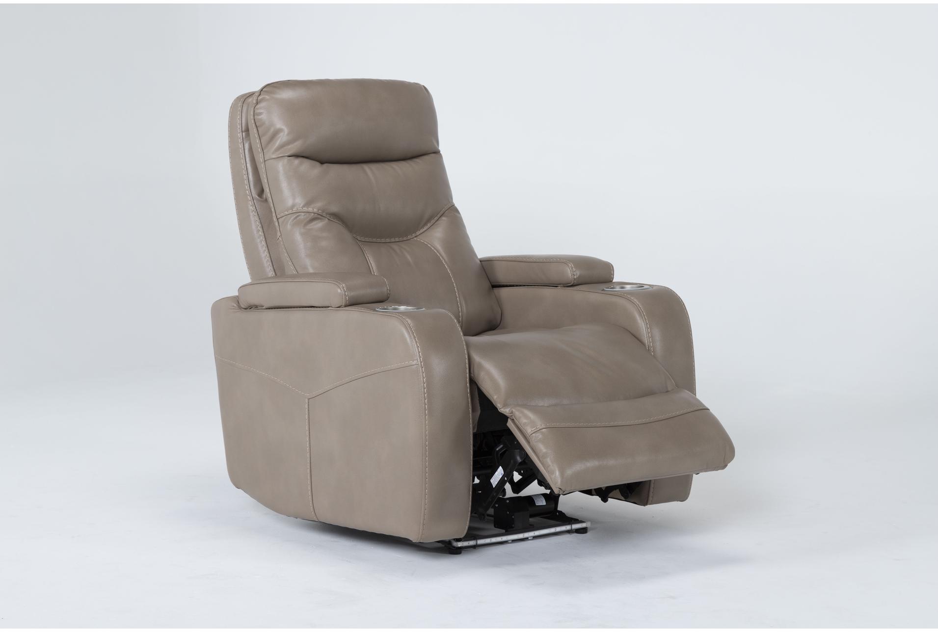 bronson linen beige power wallaway home theater recliner with power headrest cupholders storage lights & usb | wall hugger 14 bronson linen beige power wallaway home theater recliner with power headrest cupholders storage lights & usb | wall hugger