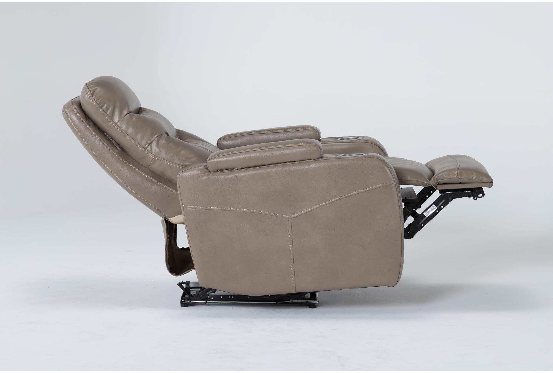 bronson linen beige power wallaway home theater recliner with power headrest cupholders storage lights & usb | wall hugger 16 bronson linen beige power wallaway home theater recliner with power headrest cupholders storage lights & usb | wall hugger