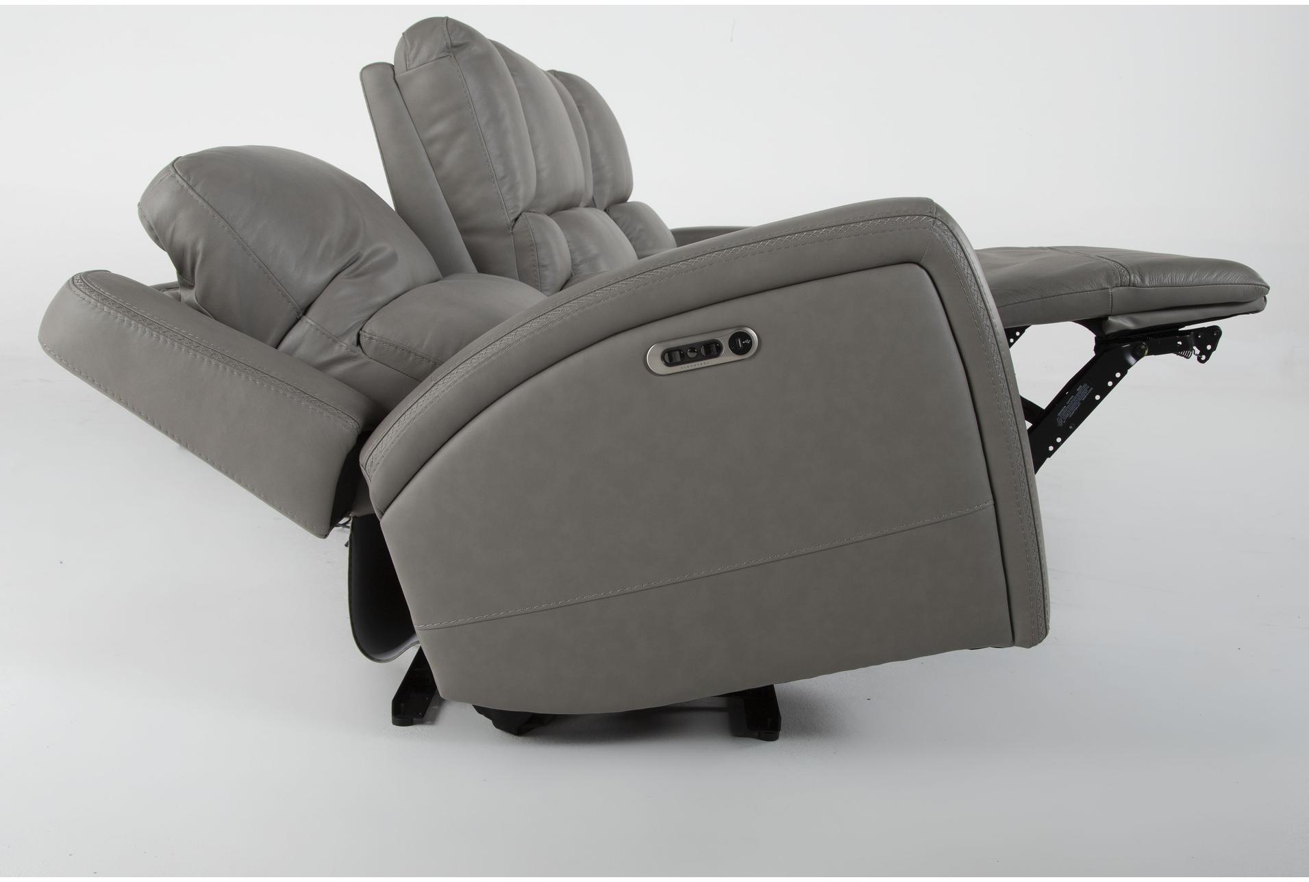 liam grey silver leather 105" 3 piece flexsteel power zero gravity triple reclining modular sofa | adjustable headrests 17 liam grey silver leather 105" 3 piece flexsteel power zero gravity triple reclining modular sofa | adjustable headrests